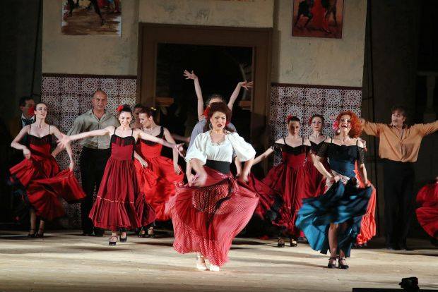 "Carmen" on Tsarevets Hill in Veliko Tarnovo
