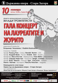 Тържествен концерт на лауреатите и жури на Международния кон