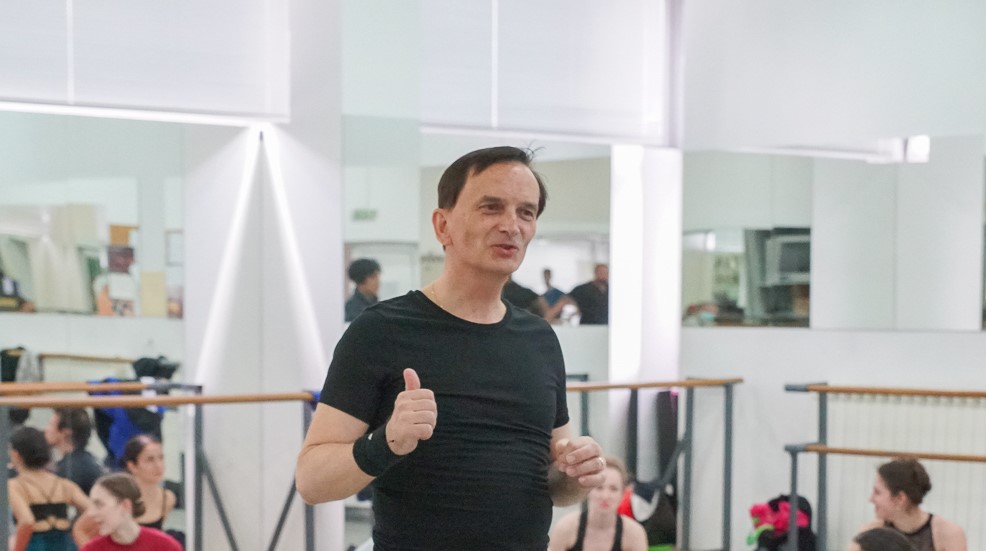 Световният хореограф Василий Медведев, който поставя балета на Стефан Димитров „Сънят на Пилат” в Държавна опера-Стара Загора