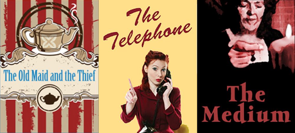 "The Telephone and The Medium chamber operas on 22 May